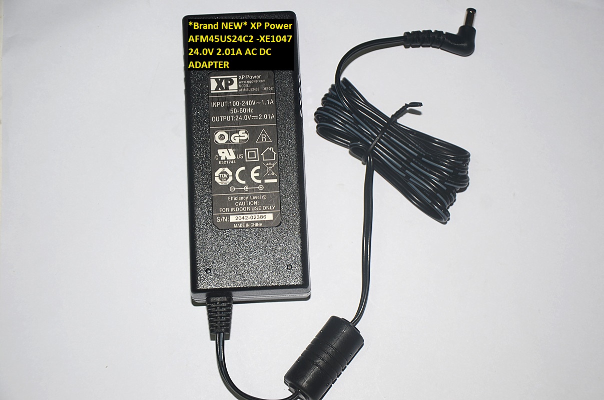 *Brand NEW* XP Power AFM45US24C2 -XE1047 24.0V 2.01A AC DC ADAPTER